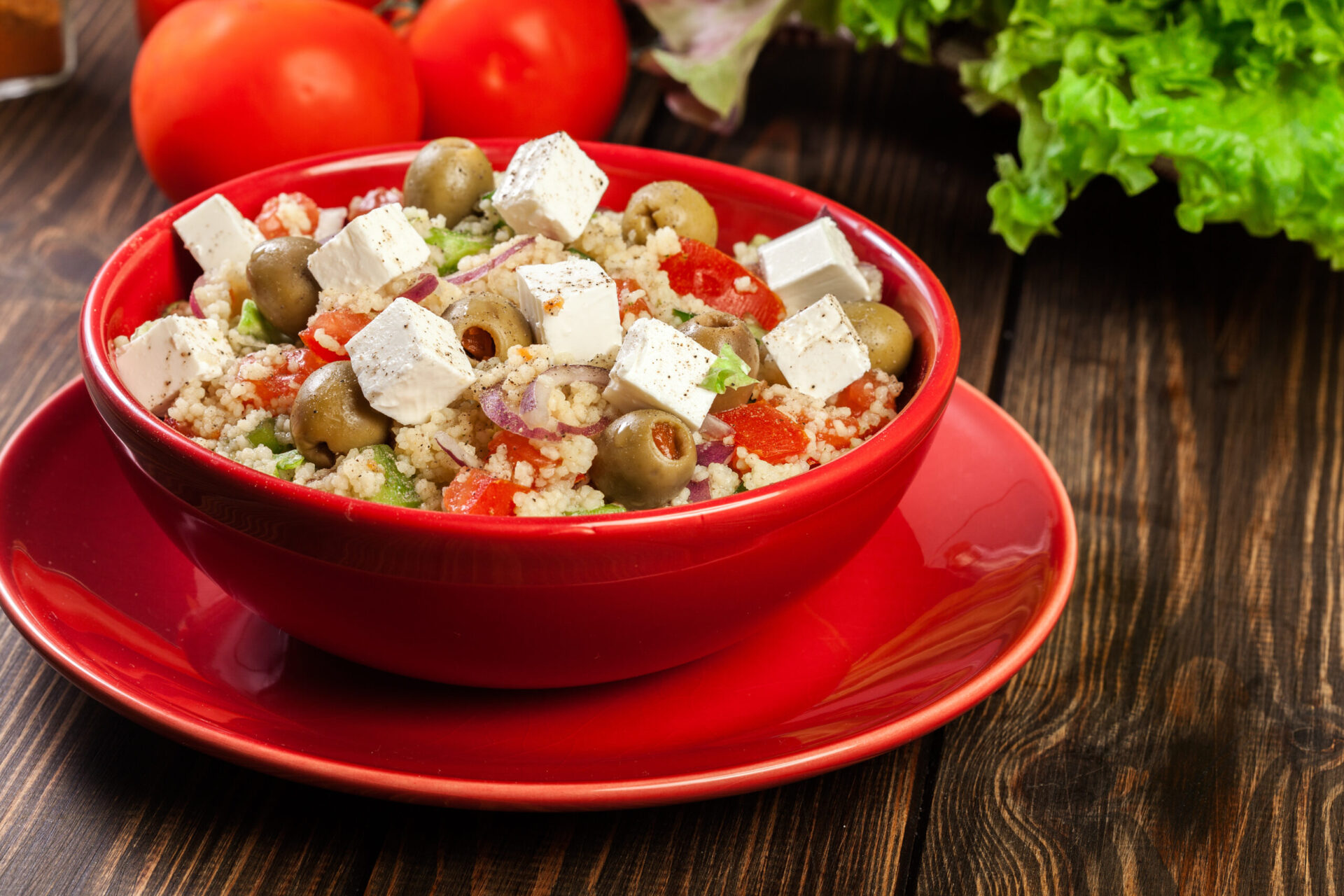 Cous Cous Con Peperoncino Alla Feta - Bia Cous Cous